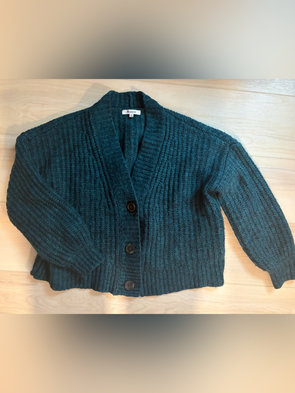 Madewell Wool-Blend Cardigan